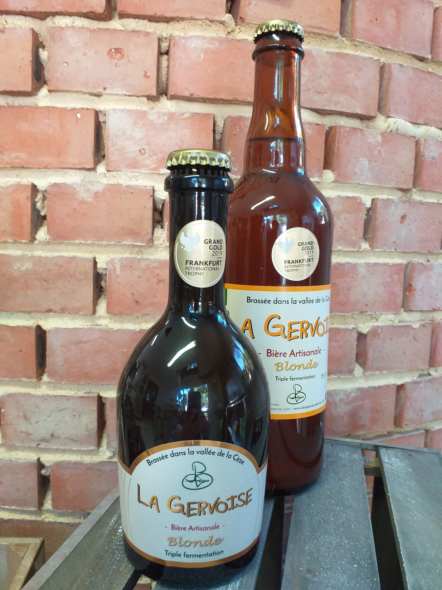 Bière LA GERVOISE BLONDE