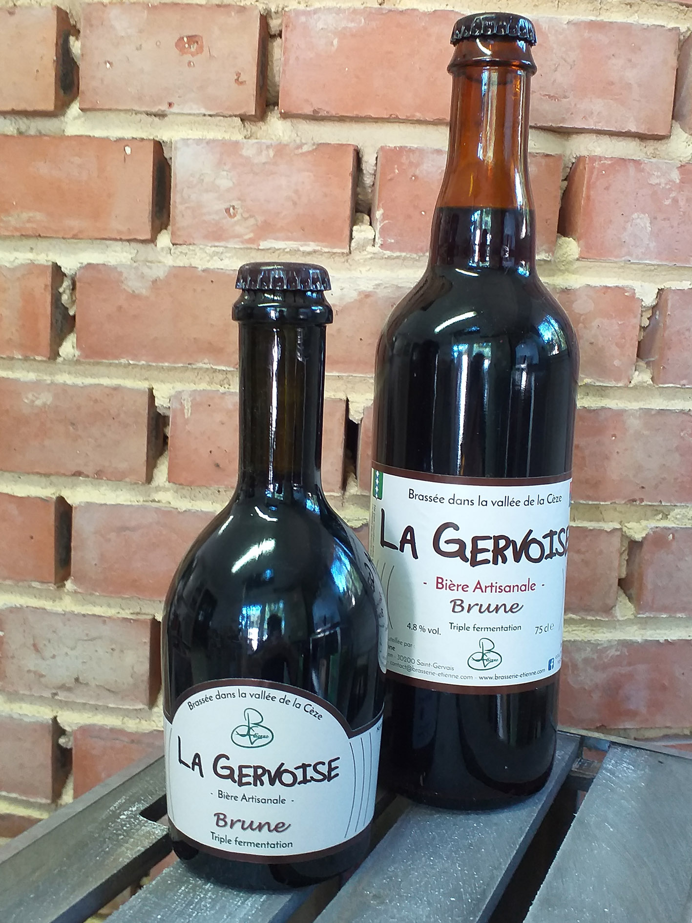 Bière LA GERVOISE BRUNE