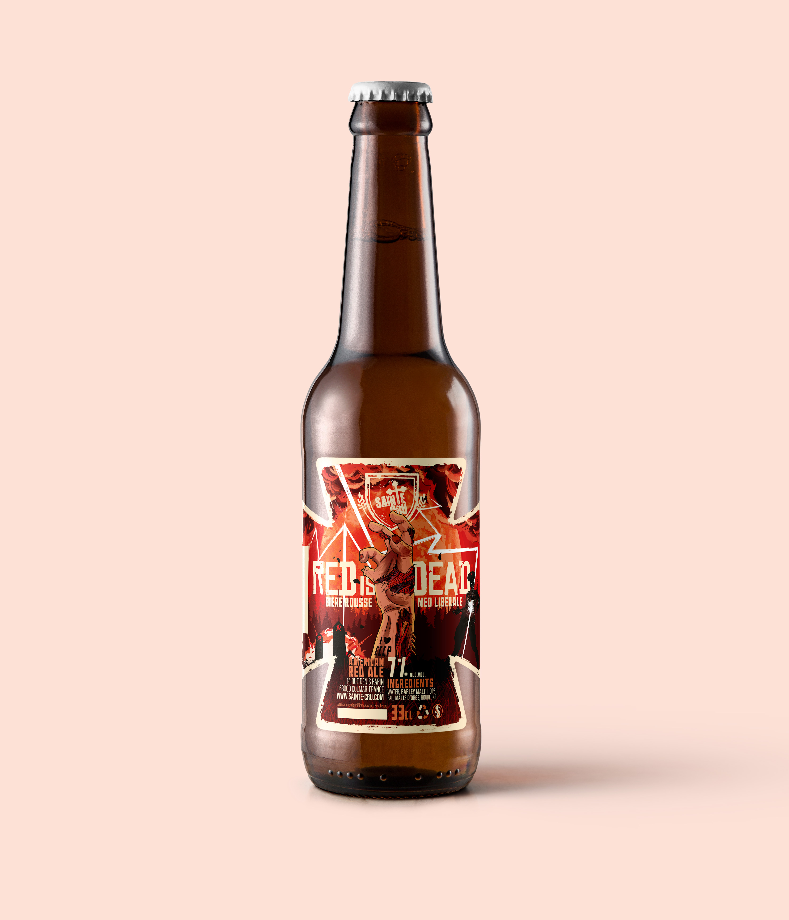 Photo du produit RED IS DEAD (american red ale)