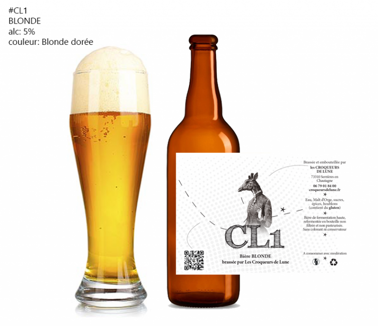 Bière CL1 - Blonde