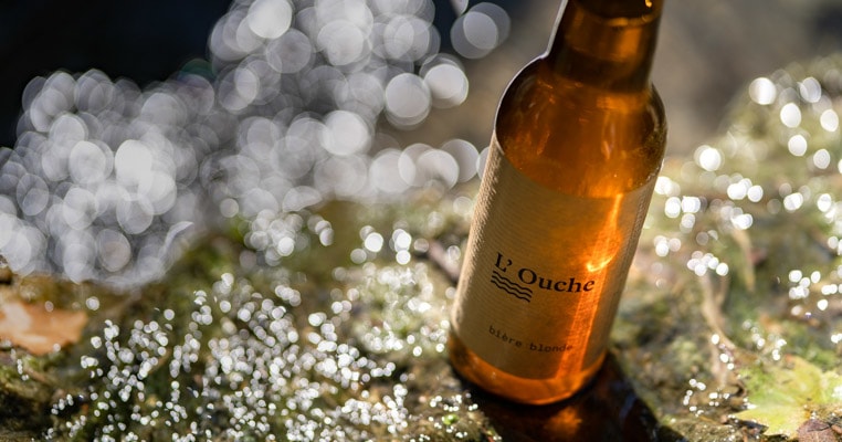 Bière blonde de la Brasserie des Sources de l'Ouche