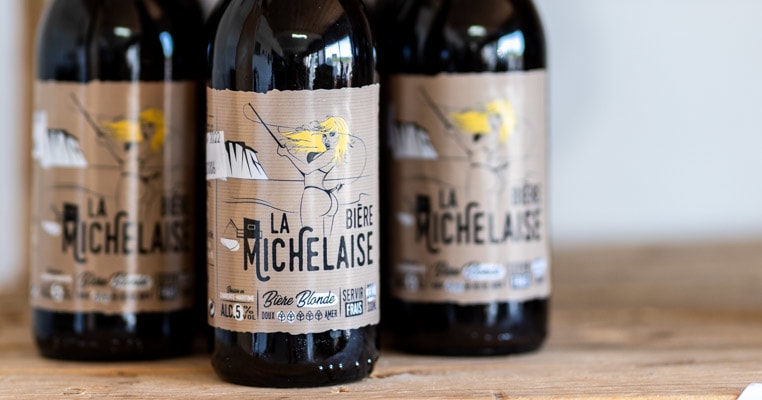 Etiquettes de La Bière Michelaise